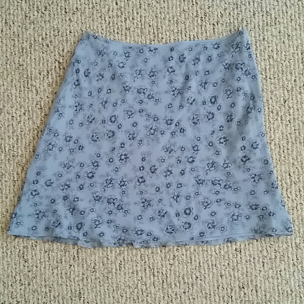 INC silk skirt